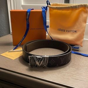 BNWT Louis Vuitton LV Line 40MM Reversible Belt
